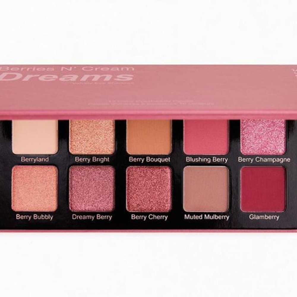 Violet Voss Berries N’ Cream 12 Shade Eyeshadow Palette | NWT